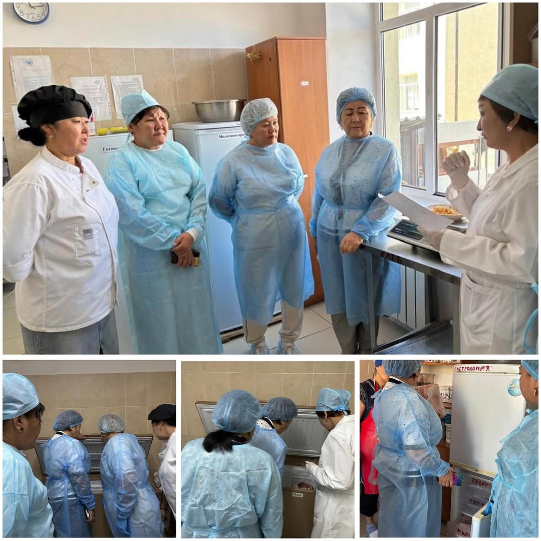 “Бракераж коммисиясы” тамақтану сапасын тексеру мақсатында тамақтың ас мәзіріне сай орындалуын, азық-түлік қорының жеткілікті сапалы болуын, сақталуын тексерд