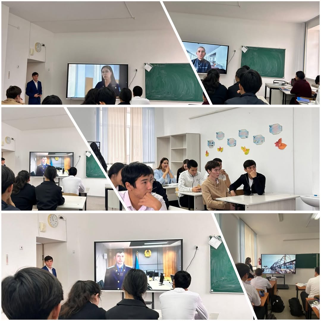 9–11 сынып оқушыларына нашақорлықтың, алкоголизмнің, лудоманияның, дропперліктің, буллингтің және басқа да құқықбұзушылыққа әкелетін тәуекелдердің алдын алуға бағытталған деректі фильмдер мен әлеуметтік роликтер көрсетілді.